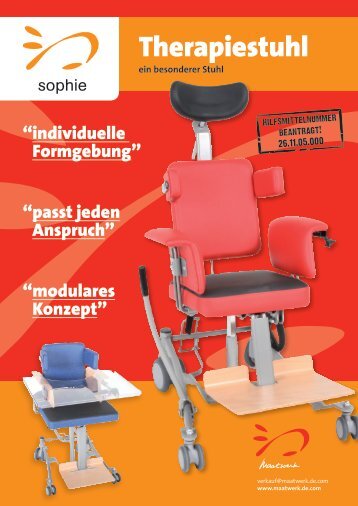 Therapiestuhl Sophie - Maatwerk Kindermeubilair