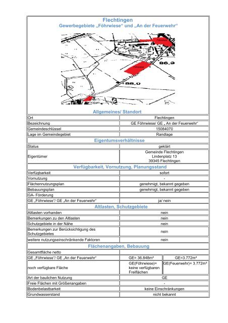 GE Föhrwiese +Feuerwehr Flechtingen - Landkreis Börde