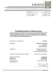 Schalltechnische Untersuchung - Planungsverband Äußerer ...