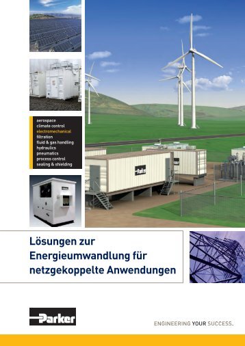 Lösungen zur Energieumwandlung für netzgekoppelte ... - Parker