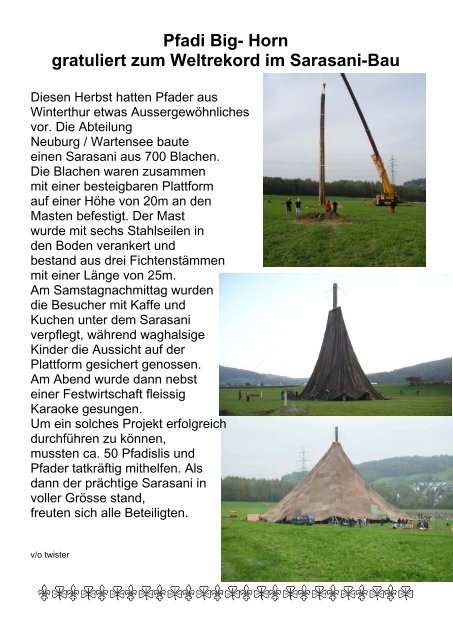 PDF - Pfadi Big Horn Lengnau Pfadi Big Horn