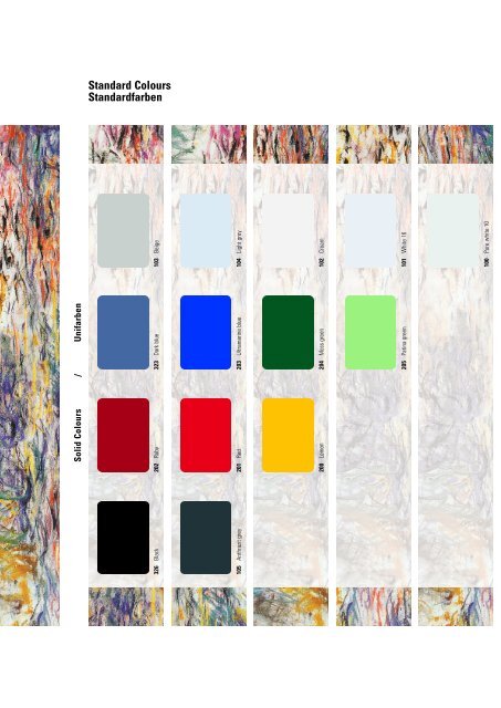 standard colours - alcan composites