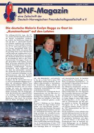 DNF-Magazin 4-2007 - Deutsch-Norwegische ...