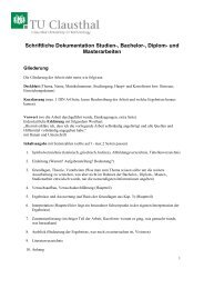 Schriftliche Dokumentation Studien-, Bachelor-, Diplom- und ...