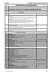 Leistungskatalog - NÖ Landeskliniken-Holding