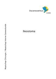 Ileostoma - Diaconessenhuis Leiden