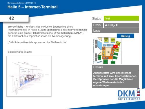 Sonderwerbeformen auf der DKM 2013