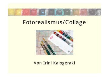 Fotorealismus/Collage - WPfoto.de