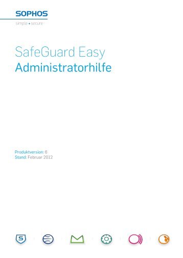 SafeGuard Easy Administratorhilfe - Sophos