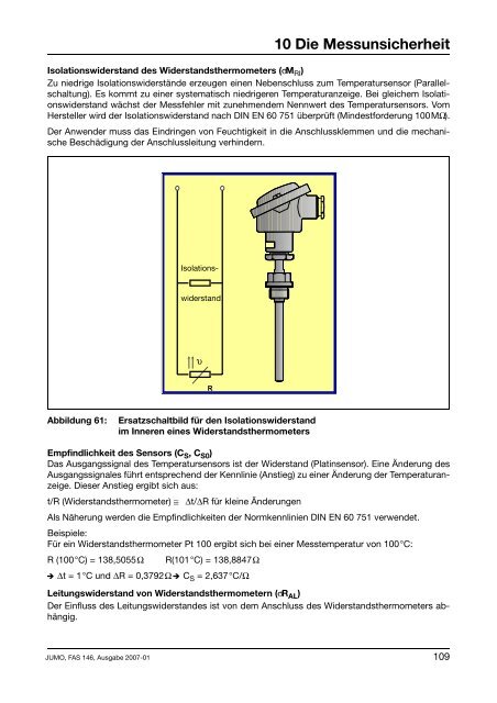 elektrische Temperaturmessung