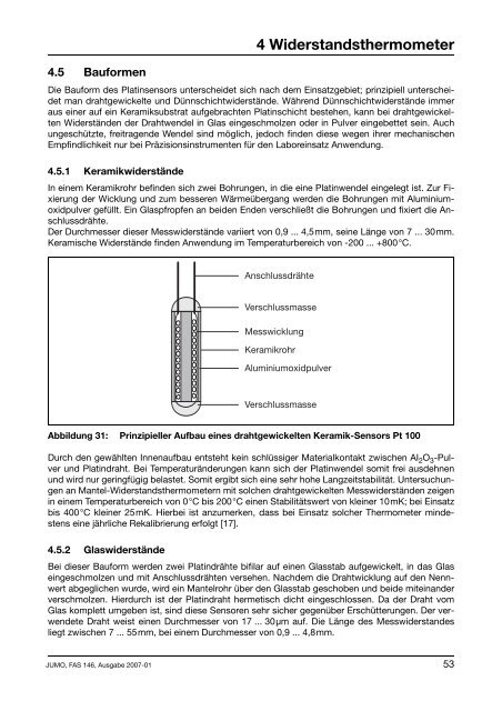 elektrische Temperaturmessung