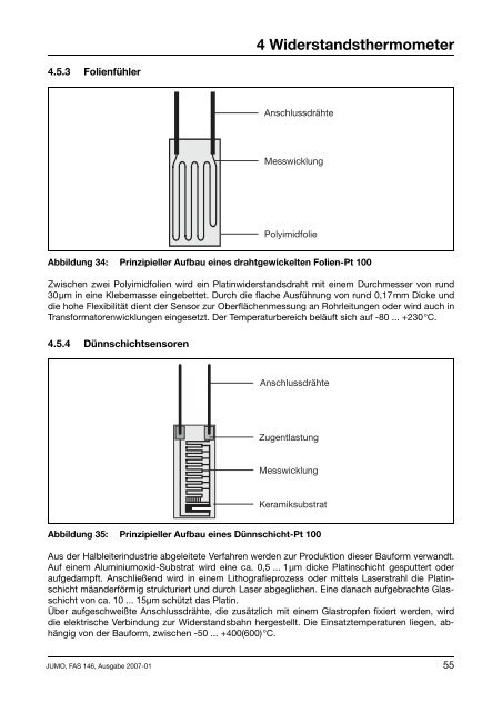 elektrische Temperaturmessung