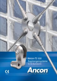 Ancon-TS 500 Zugstangensysteme