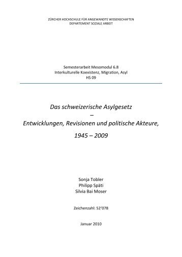 Semesterarbeit als pdf