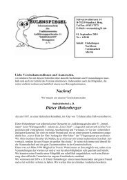 Eulenspiegel 06/2010 - Traditionsverein Aufklärungsgeschwader 51 ...