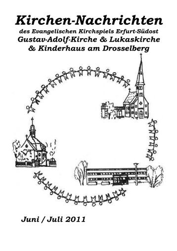 Kirchennachrichten des Ev. Kirchspiel Erfurt Südost vom Juni bis ...