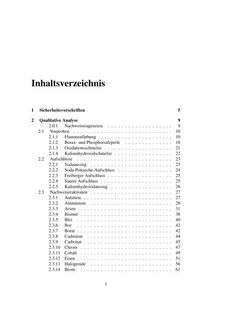 Inhaltsverzeichnis - wikimedia.org