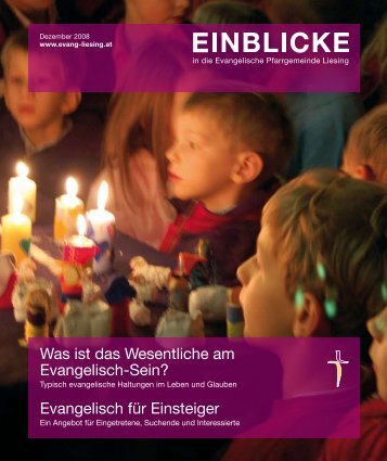 Evangelisch für Einsteiger - Evangelische Pfarrgemeinde Wien ...