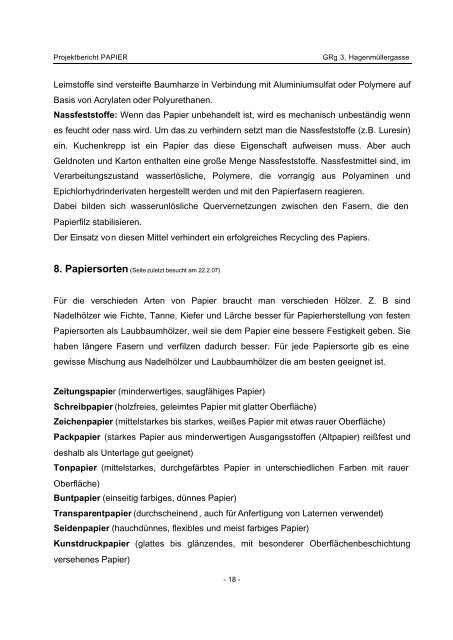 Papierprojekt - IMST