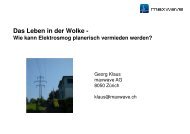 Das Leben in der Wolke – Wie kann Elektrosmog ... - Eco-Bau