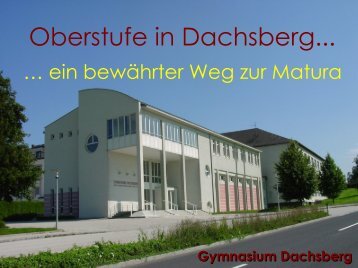 Sprachen - Gymnasium und ORG Dachsberg