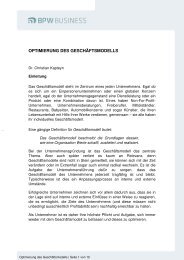 Hebel Zur Optimierung Des Konzernabschlussprozesses - 