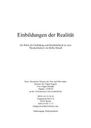 Einbildungen der Realität - CCRMA