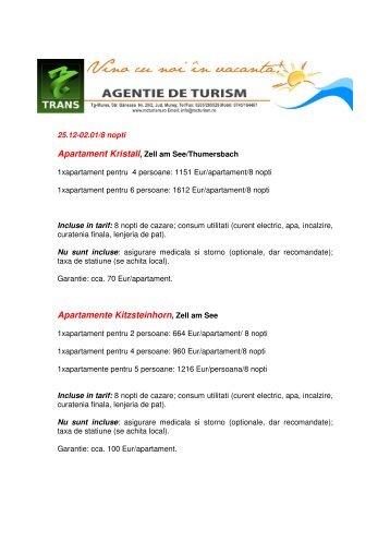 ex austria apartamente.pdf - MC Turism