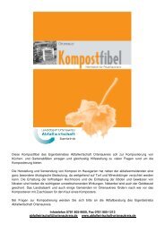 Kompostfibel - Eigenbetrieb Abfallwirtschaft Ortenaukreis