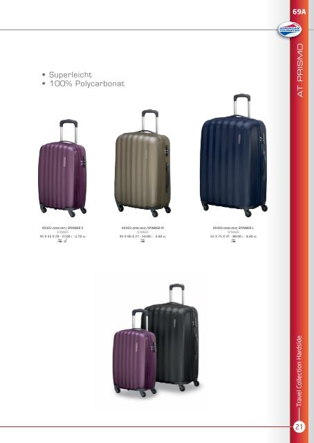 DEALER CATALOGUE 2012 - samsonite-vary