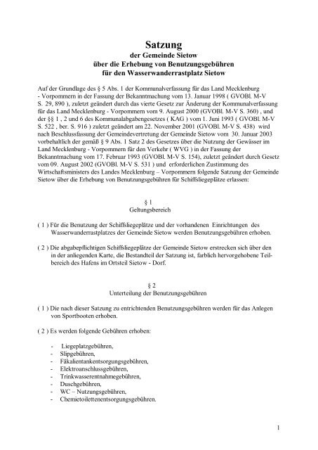 Microsoft Word - Benutzungsgebührensatzung Hafen Sietow _doc.pdf