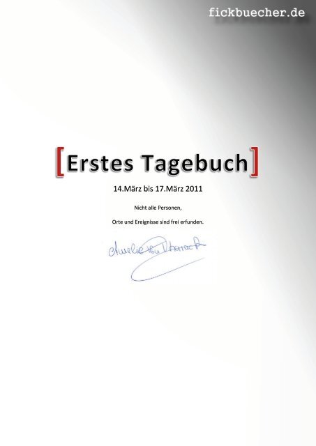 RATTENRENNEN - (erstes Tagebuch)