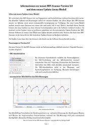 Informationen zur neuen HRV-Scanner Version 3.0 ... - BioSign GmbH