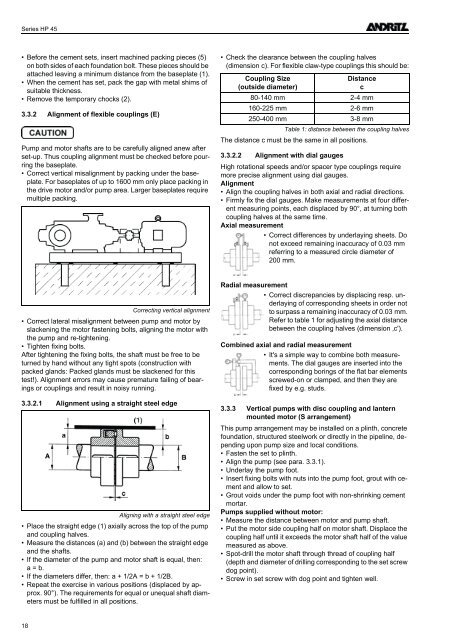 Betriebsanleitung Operating Instructions Instructions de ... - Andritz