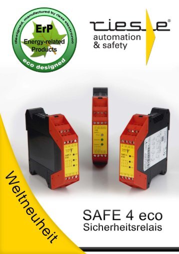 Produktflyer von SAFE 4 eco hier herunterladen... - automation-safety
