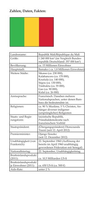 Taschenkarte zur Geschichte – Mali ( PDF , 1,4 MB ... - Bundeswehr