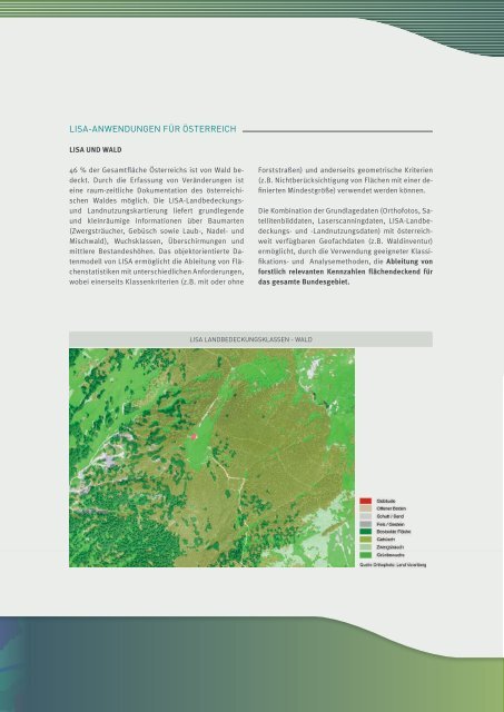 LISA-Broschüre Langversion - Development of the Austrian Land ...