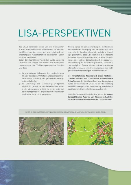 LISA-Broschüre Langversion - Development of the Austrian Land ...