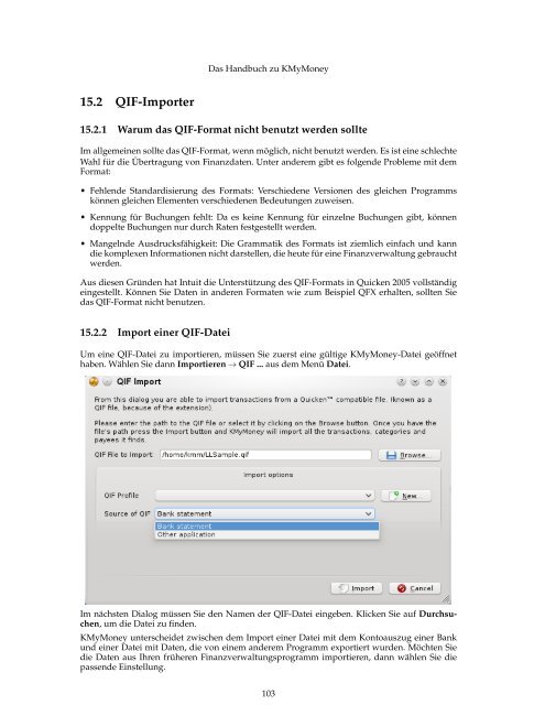 Das Handbuch zu KMyMoney - KDE Documentation