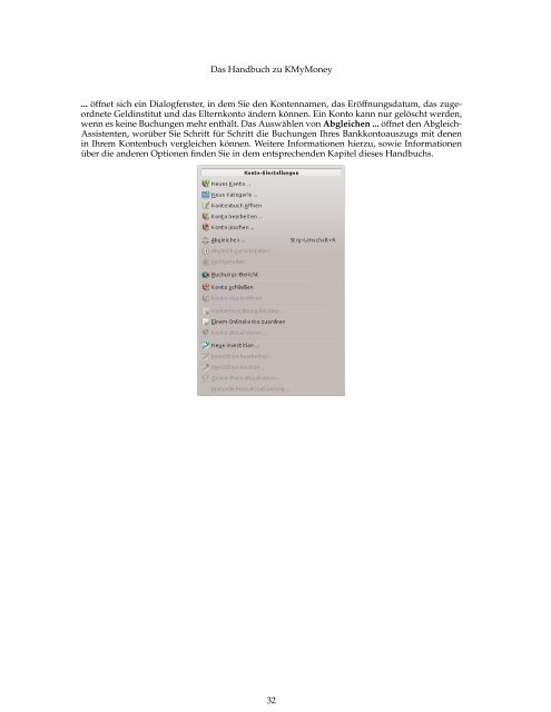 Das Handbuch zu KMyMoney - KDE Documentation