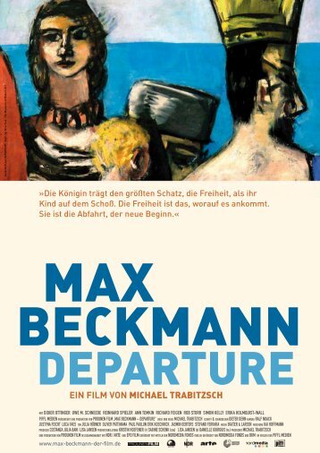 Max Beckmann - Departure Presseheft