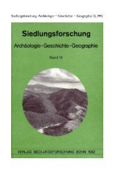 Die Besiedlung der höheren Mittelgebirge