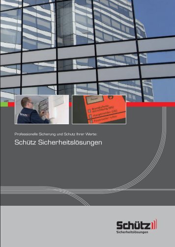 Schütz Sicherheitslösungen - Schütz PTS