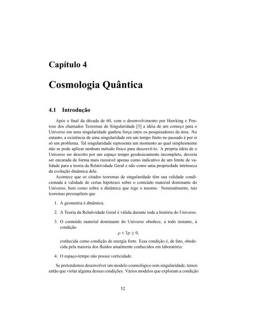 Teoria de Perturbações Invariantes de Calibre em ... - CBPFIndex