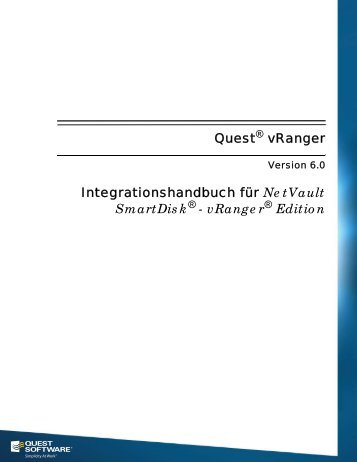 vRanger® Edition - Quest Software