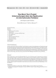 Das Mont-Terri-Projekt Untersuchungen über den Opalinuston im ...