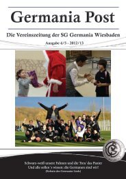 Germania Post - SG Germania Wiesbaden