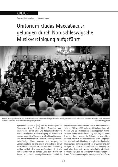 Grenzland 2007 - Der Nordschleswiger