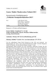 Toblacher Komponierhäuschen 2013 - Gustav Mahler