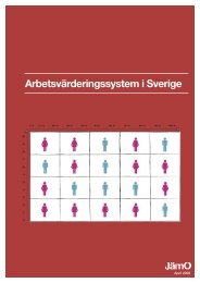 Arbetsvärderingssystem i Sverige